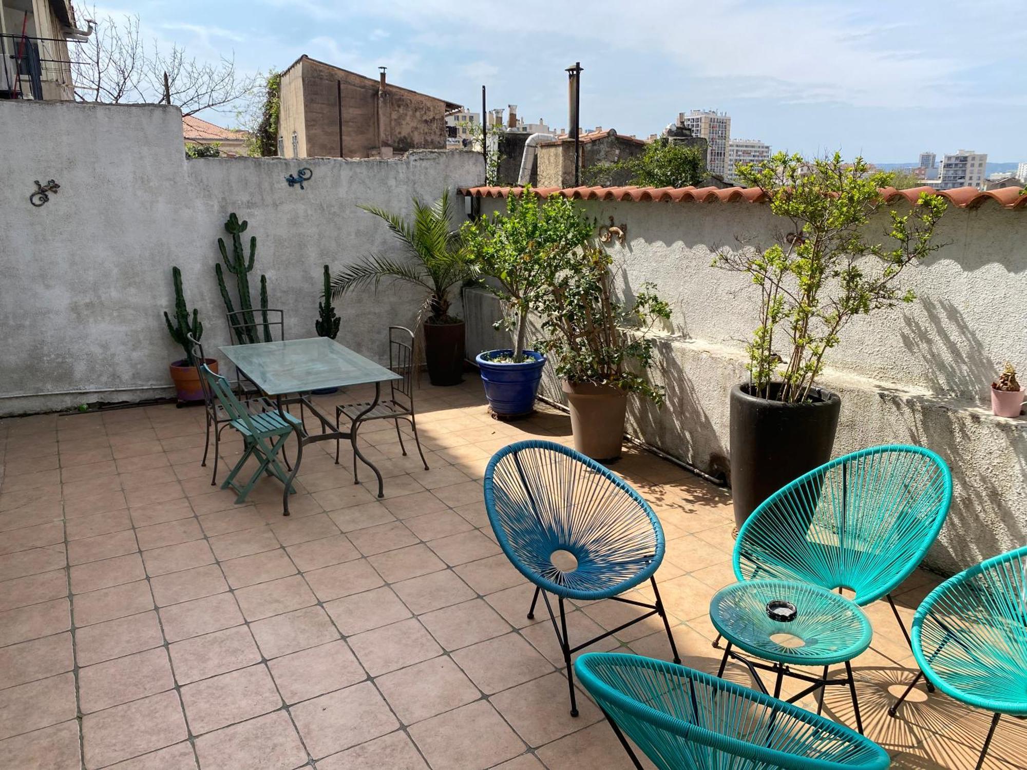 Maison 3 Chambres Gde Terrasse Proche Vieux Port Et Sncf Marseille Eksteriør bilde